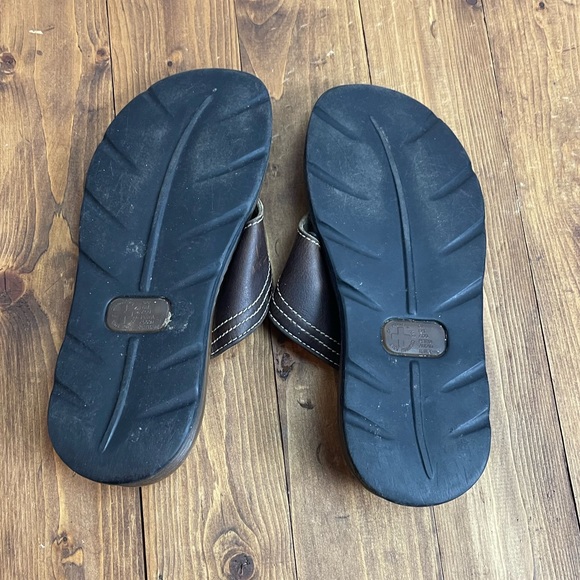 Dr Martens Mens brown leather thong sandals size 6 main image 7